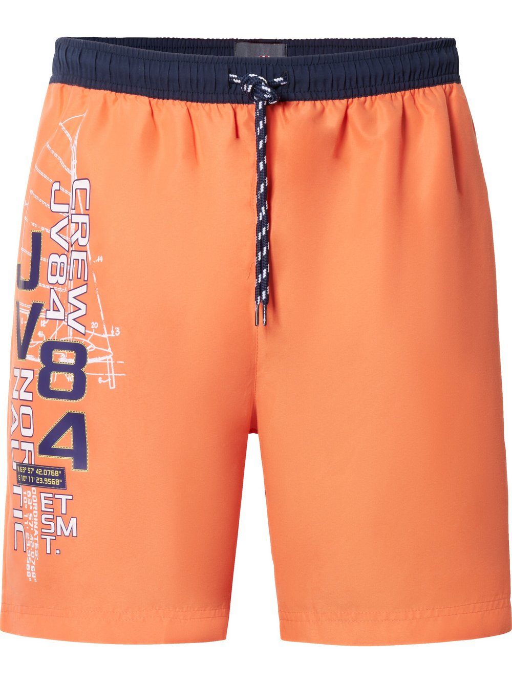 Jan Vanderstorm Badeshorts Herren orange, 7XL Image