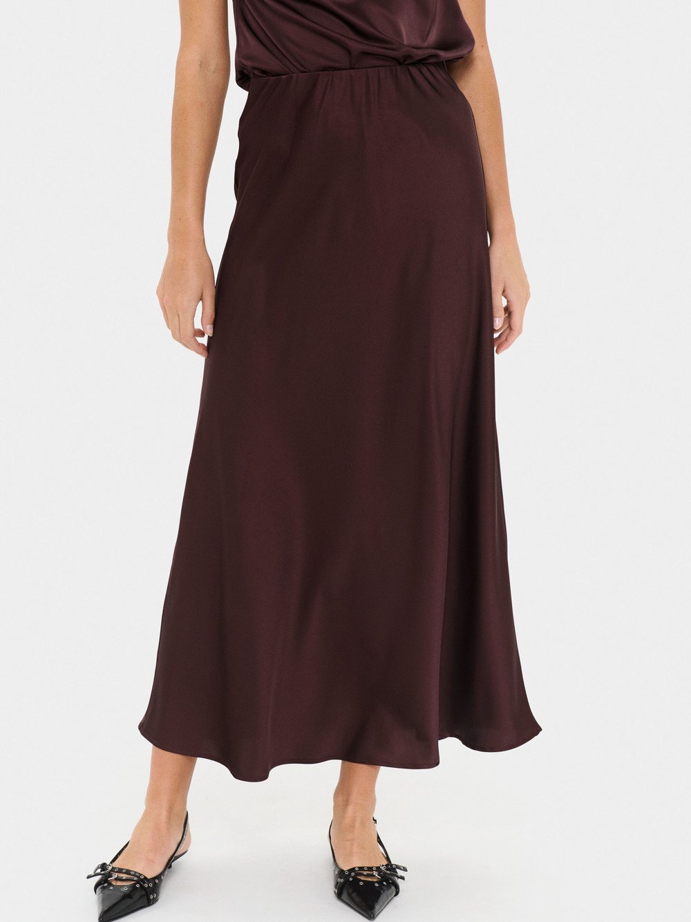 Saint Tropez Rock LodisaSZ Mittlere Taille Damen bordeaux, XS