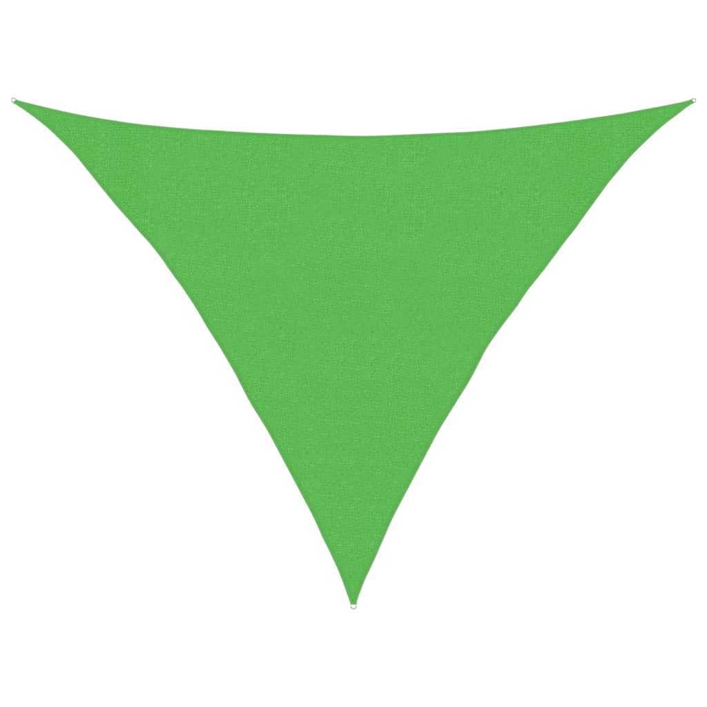 vidaXL Sonnensegel 160 g/m² Hellgrün 3x3x4,2 m HDPE Image