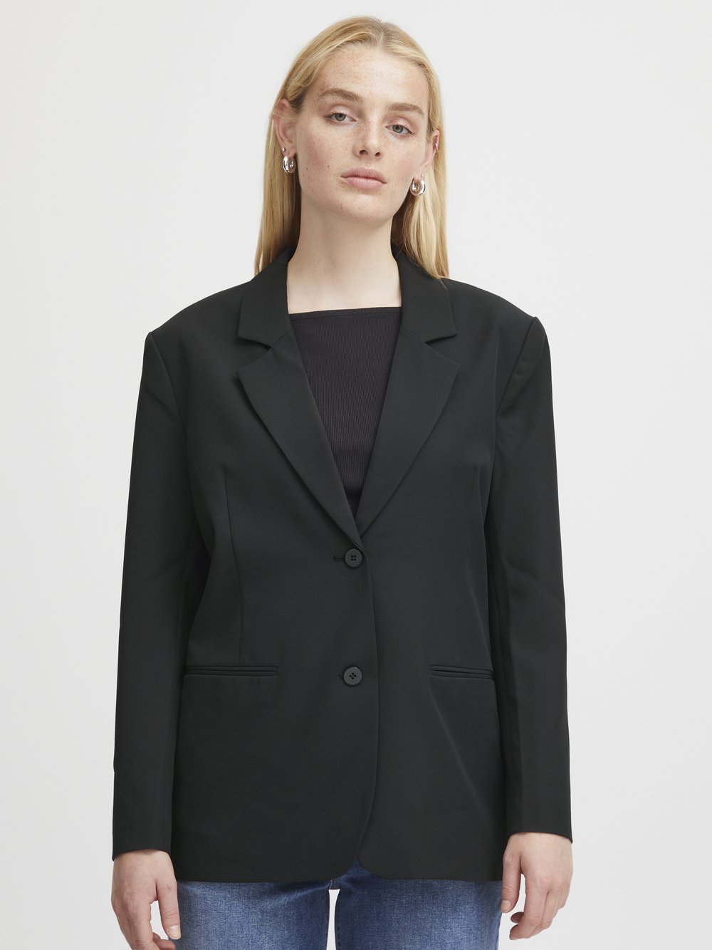 Ichi Blazer IHLEXI Damen schwarz, 42 Image