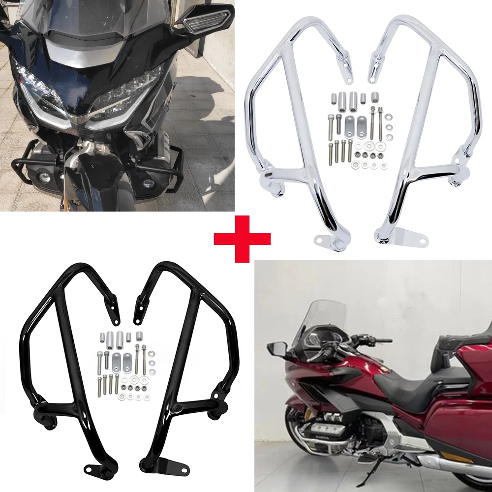 Per HONDA Gold Wing 1800 GL1800 F6C Goldwing GL-1800 F6B 2018-2023 Highway Crash Bar Protezione motore Paraurti Stunt Cage Protezione