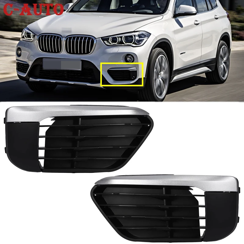 Auto anteriore sinistro destro paraurti inferiore griglia lunetta copertura per BMW X1 F48 F49 2015 2016 2017 2018 51117354778 accessori auto