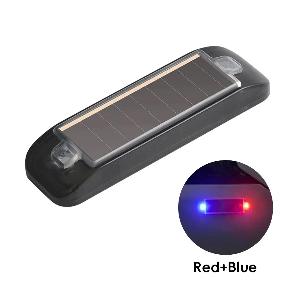 Mini Luce di Avvertimento per Moto, Lampada LED Simulata con Allarme, Luce Lampeggiante Antifurto Wireless per Bici e Scooter