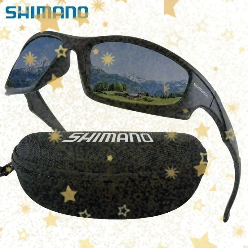 Lunettes de soleil polarisées Shimano 2026, lunettes de conduite, lunettes de soleil pour homme, camping, randonnée, pêche, lunettes de soleil classiques, protection UV400