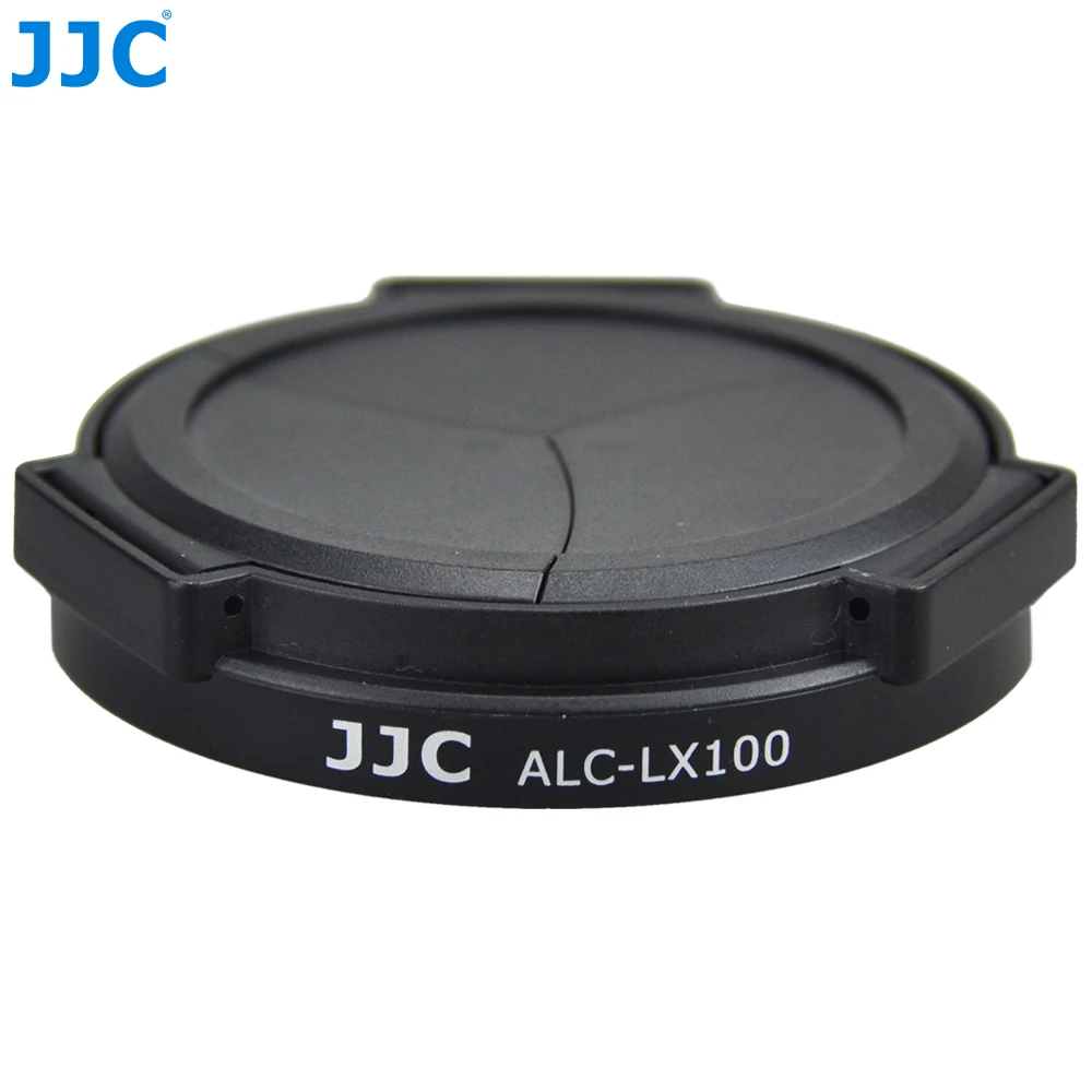 JJC Auto-Objektivdeckel für Panasonic Lumix DMC-LX100 LX100II Leica D-LUX 8 D-LUX 7 D-LUX (Typ 109), ersetzt DMW-LFAC1 Objektivdeckel-Abdeckung Image