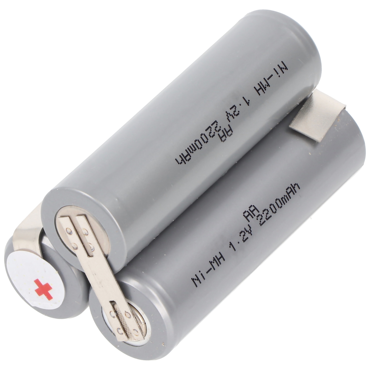 AccuCell NiMH Akku 3,6Volt 1900-2100mAh Mignon AA AkkuPack mit Lötfahne, 50,3x28,6x28,6mm Image