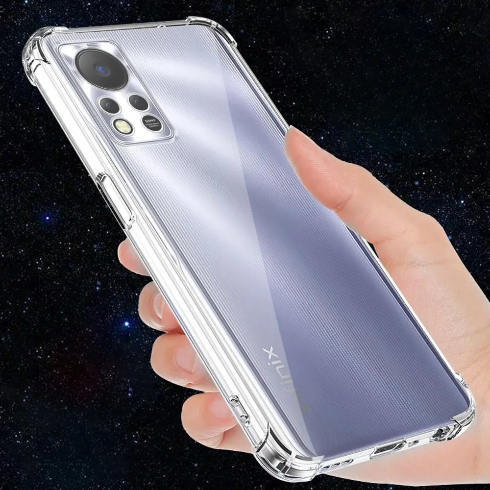 Für Infinix Heißer 11S NFC Fall Klar Stoßfest Silikon Soft Cover Für Infinix Heißer 11 Spielen Coque Infinix heißer 11X662 2022 Fundas Image
