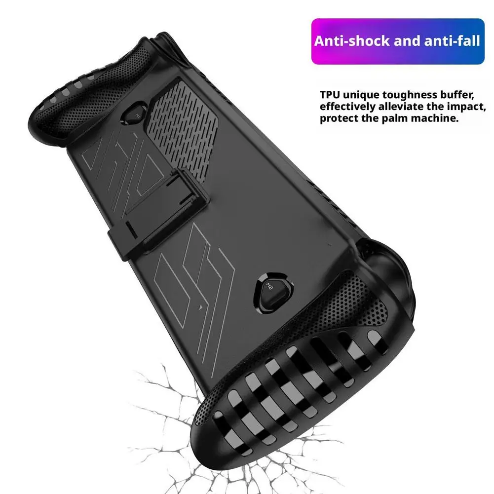 Für ROG Für Xbox Ally X Handheld TPU Schutzhülle Mit Zurück Halterung Rutschfeste Und Anti-fallen Schutzhülle Image