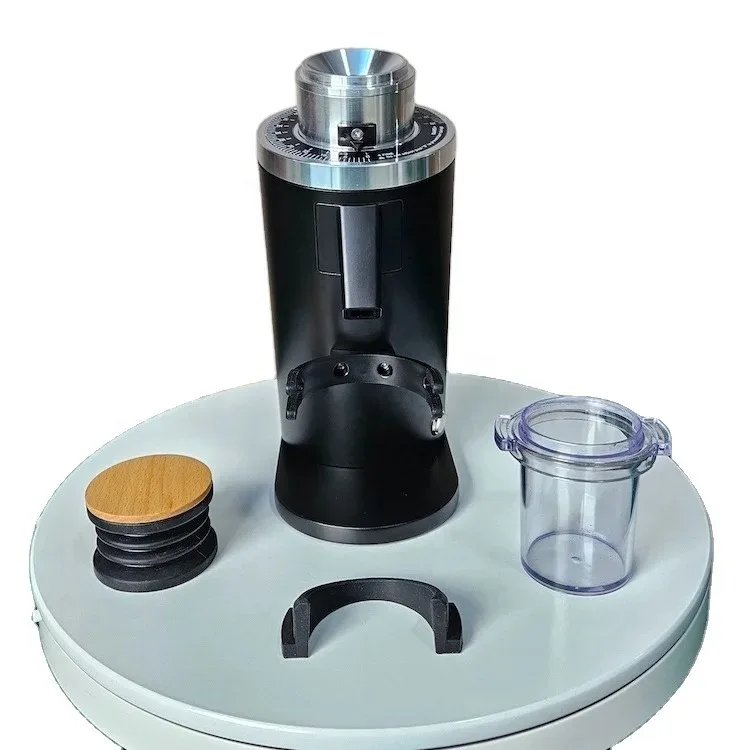 DF54 Automatische Elektrische Espressomühle mit Flachmahlwerk aus Edelstahl für Heim- und Hotelgebrauch 110V/220V Image