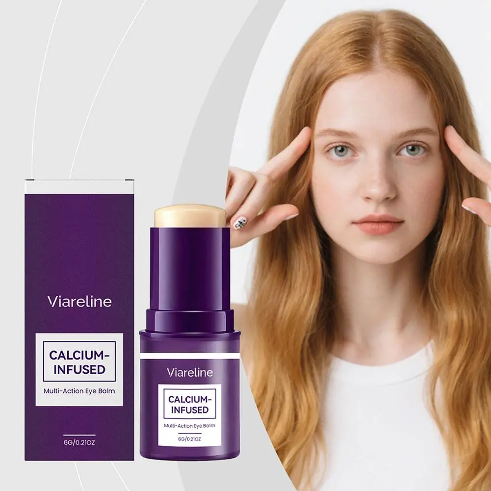 Calcium Volume Multi Balm Tiefenwirksame Feuchtigkeitspflege für das Gesicht, verbesserte Hautelastizität, Behandlung gegen geschwollene Augen, Anti-Falten-Kollagen-Balsam-Stick 6g Image