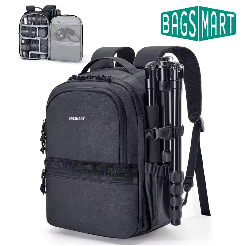 Bags mart dslr slr kamera rucksack für fotografen mit mehreren tragewegen diebstahl reise kamera tasche fit sony canon niko Image
