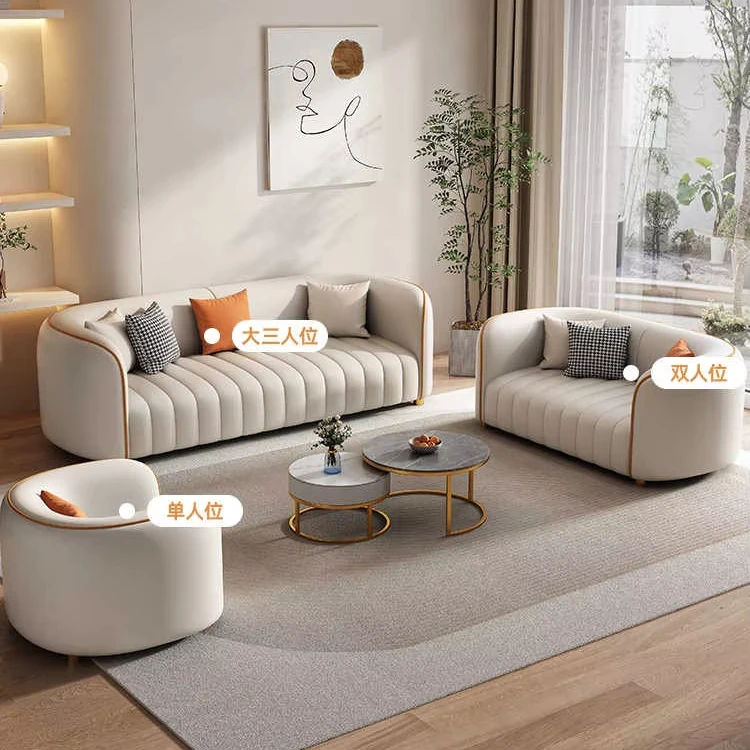 Modernes Ecksofa in L-Form mit Chaiselongue, Moderne Wohnzimmermöbel, Ecksofa-Set