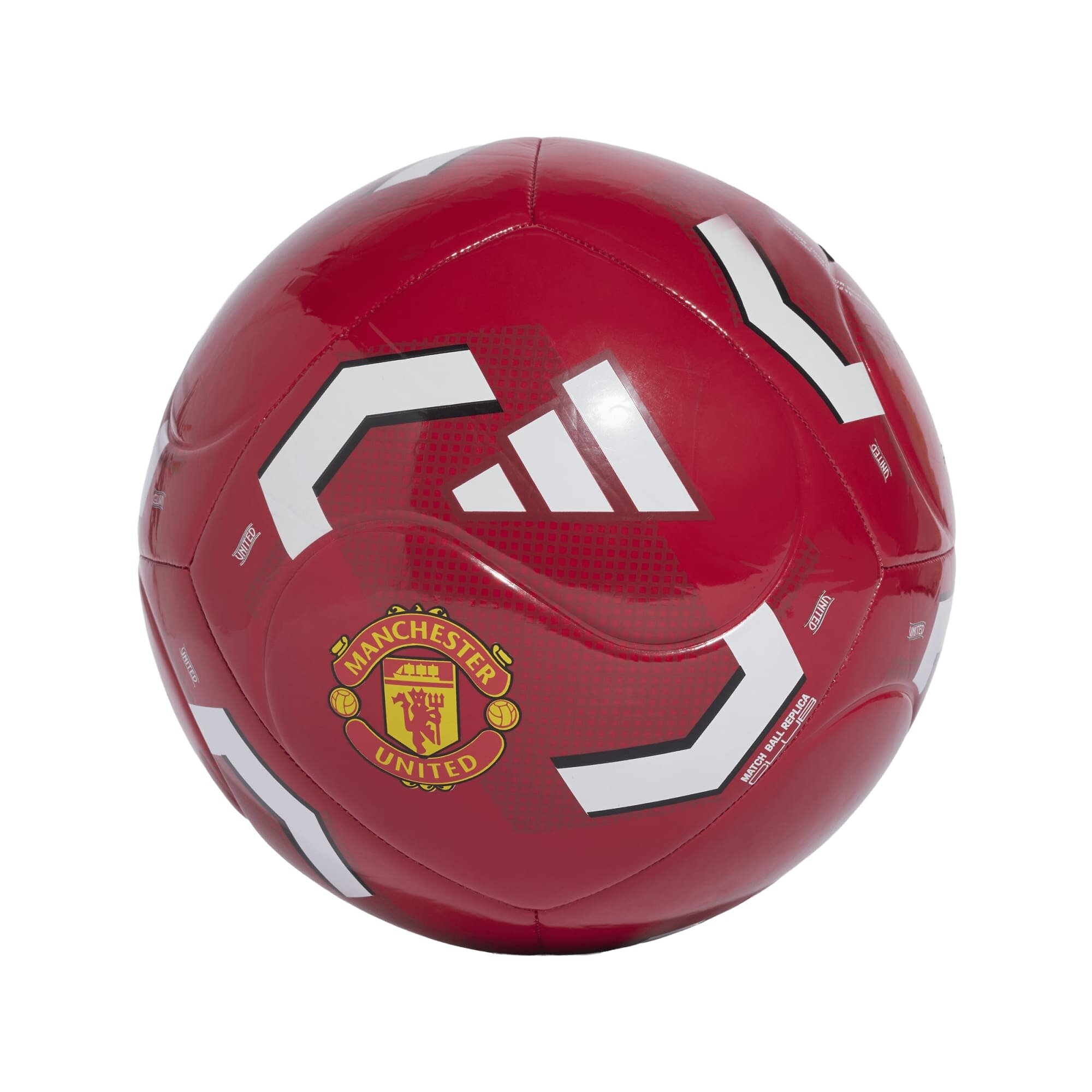 Football domicile Manchester United adidas - Rouge - No Gender Taille: 5