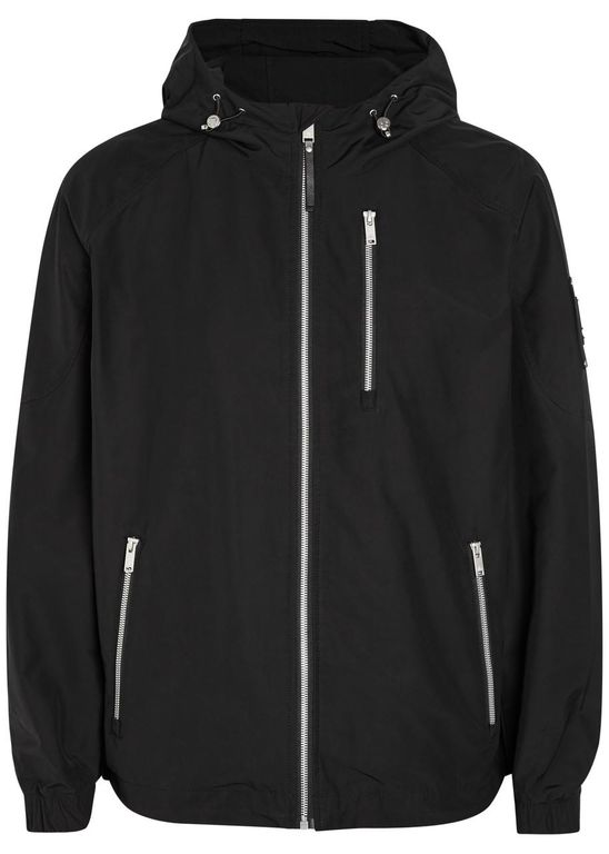 Charlesbourg Hooded Shell Jacket - Black - Moose Knuckles Jackets