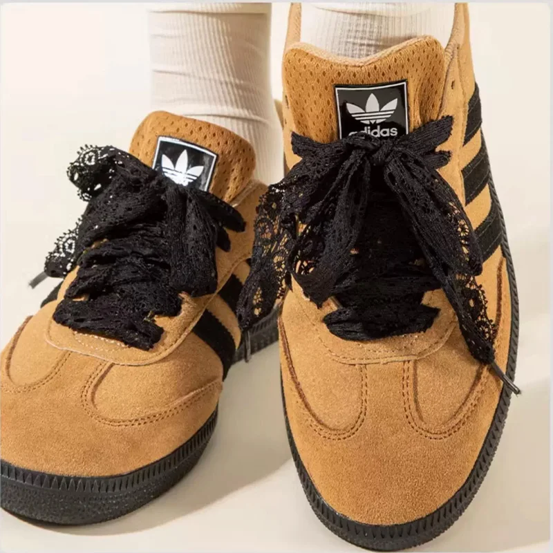 Elastische Schnürsenkel, Flache Schnürsenkel-Bänder, Rutschfeste Langlebige Ersatz-Schnürsenkel für Sneaker, Freizeit- und Sportschuhe Image