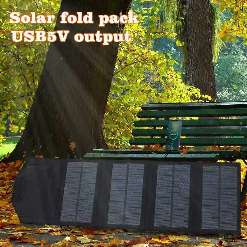 500W Militärisches Solarladegerät IP68 Wasserdicht Staubdicht MIL STD 810G Tragbar Hochbelastbar für Taktische Outdoor-Camping- und Wohnmobilnutzung Image