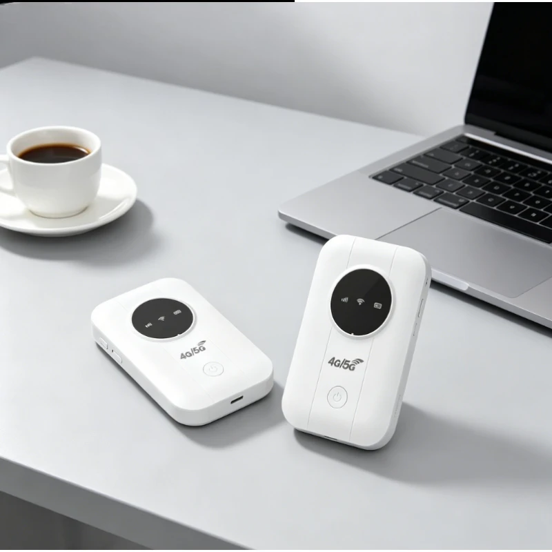 2026 NEUER Pocket WiFi 300Mbps 4G 5G Tragbarer Router USB-Betrieben Mobiler Hotspot Asiatische Europäische Version Internet Image