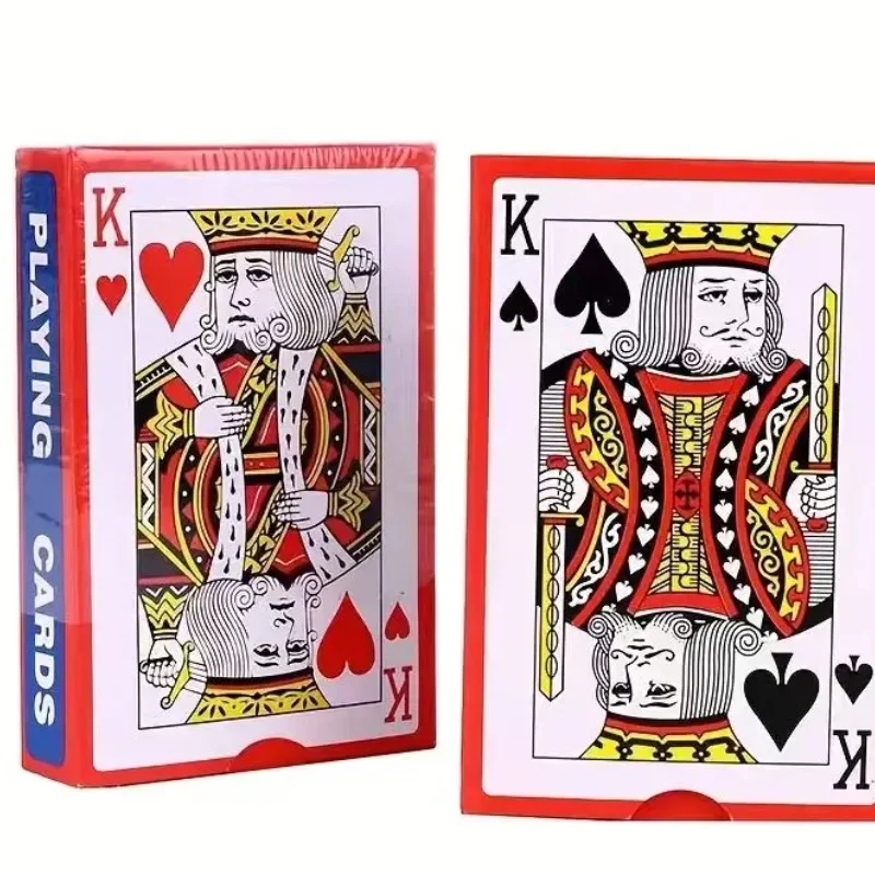Nouveau jeu de cartes de poker K imperméable et coloré, jeu de cartes de poker, jeu de bridge, jeu de table, jeu à un joueur, valeur des points