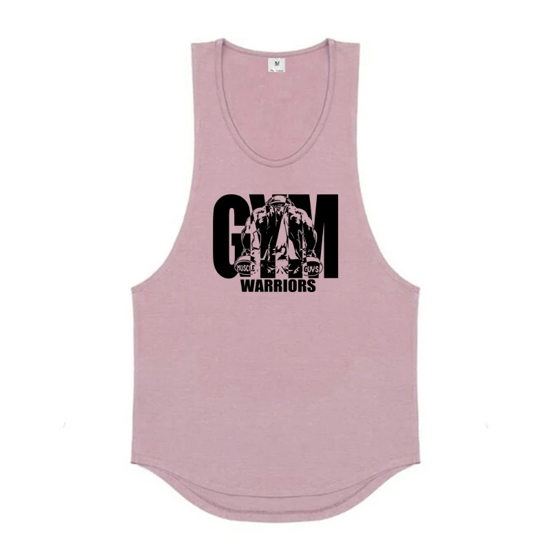 Sommer Baumwoll-Laufwesten für Herren, Lässige Fitness-Muskel-Tanktops, Schweißabsorbierende Kleidung, Bodybuilding-Tanktops Image