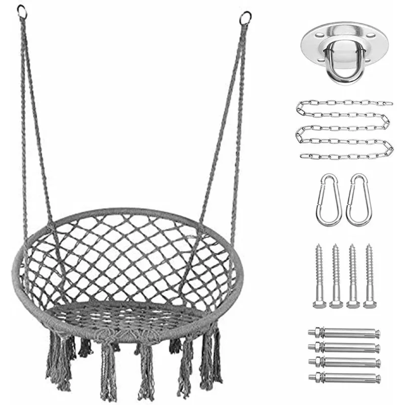 Swing Outdoor Patio Chair Indoor Balcony Hammock Chair Douyin Outdoor Outdoor Cradle Chair Garden Outdoor Rocking Chairs
