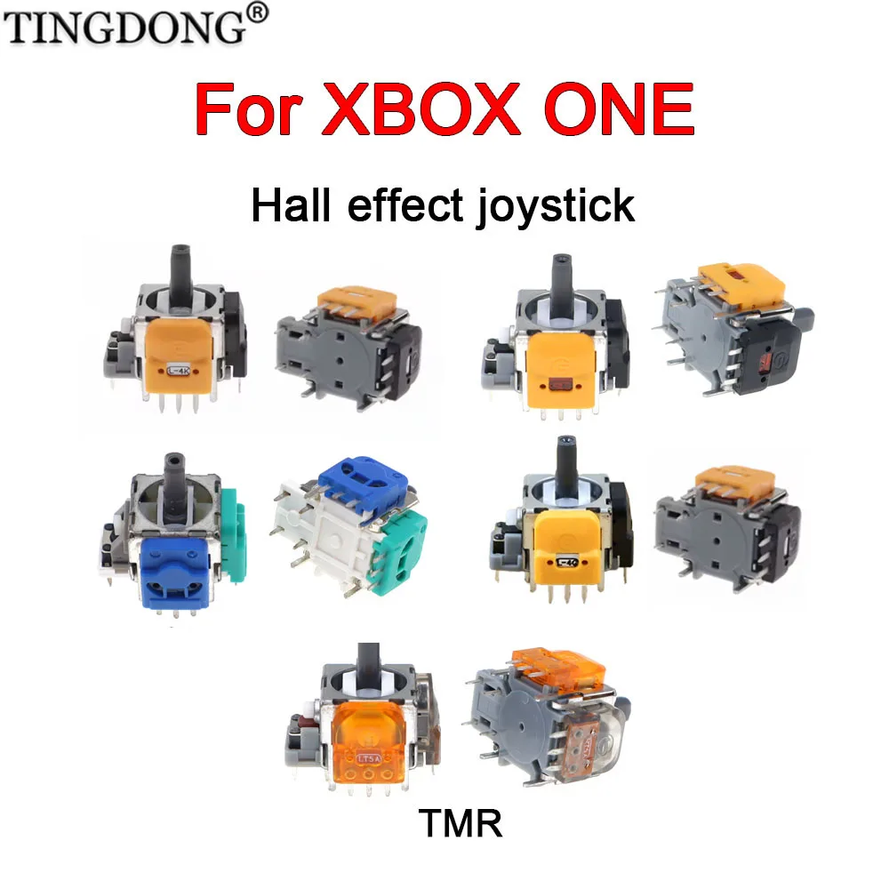 1/2 Stück Hall-Effekt-Joystick-Ersatz für XBOX One Zubehör 3D-Analog-Thumbstick für XBOX ONE Gamepad Reparaturteile Image