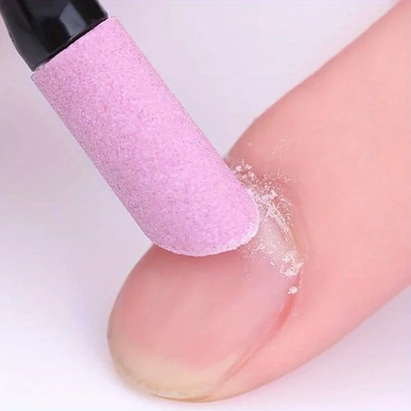 4-teiliges Nagelquarzstein-Peeling-Stift-Set, Nagelhautentferner, Nagelpflege-Werkzeug, Nagelkunst-Zubehör Image