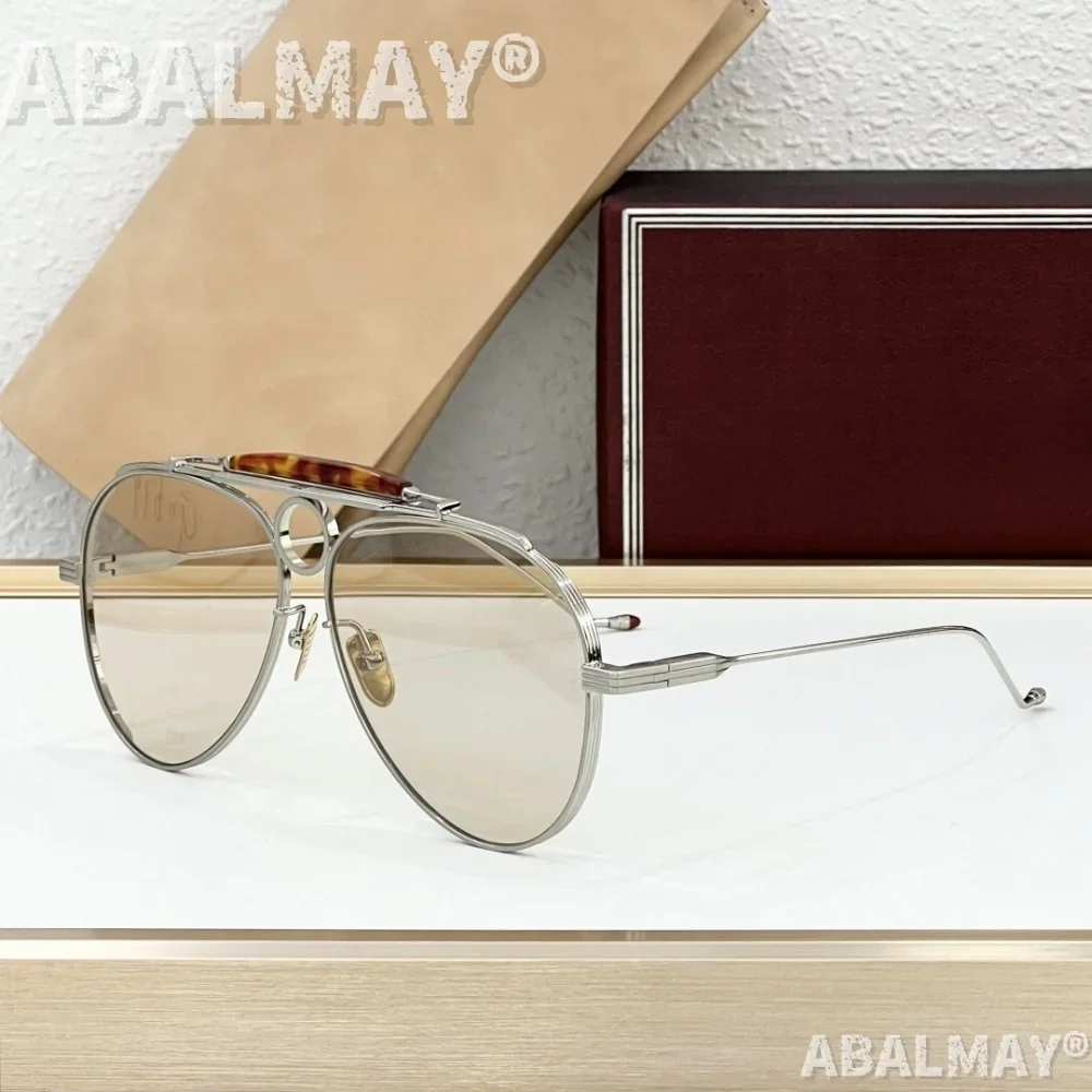 DUKE GRÖSSE 60-12 Hochwertige Sonnenbrille für Männer Klassische Frauen Luxusmarke Designer Sonnenbrille UV400 Mit Box Image