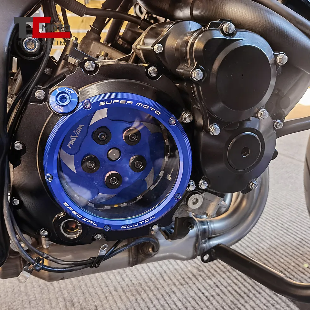 Klarer Kupplungsdeckel für Suzuki GSR750 2011–2017, GSR600 2006–2011, Motorschutz, GSR 750 600 Image