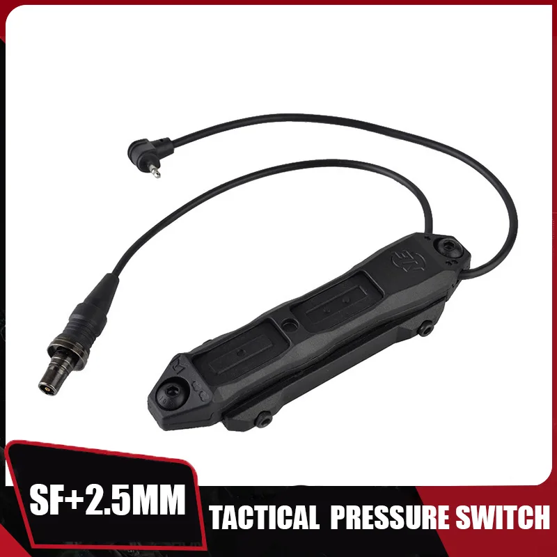 Taktische Augmentedruck Fernbedienung Dual Funktion Schalter Taschenlampe Scout Licht Schalter SF/2,5 MM/3,5 MM Image