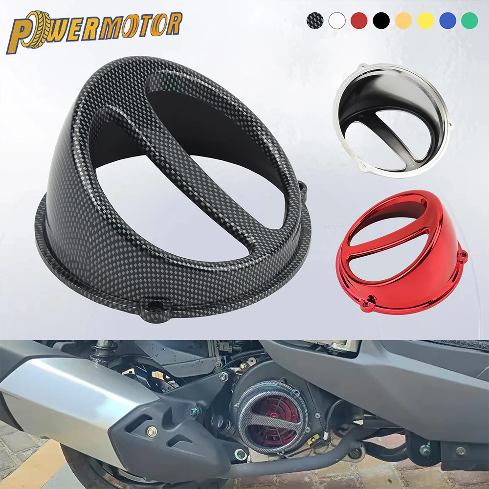 Motorrad-Motoren-Kühlgebläseabdeckung Luftkühlungsabweiser für Yamaha Jog50 Jog90 Dio ZX Gy6 Jog 50 90 50cc 90cc Zubehör ﻿ Image