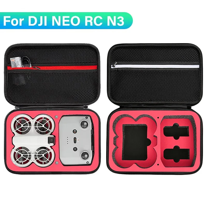 Tragetasche, schützende, stoßfeste Aufbewahrungstasche, Schulterbox für DJI NEO RC N3 More Drone Remote Battery Accessories, wasserdicht Image