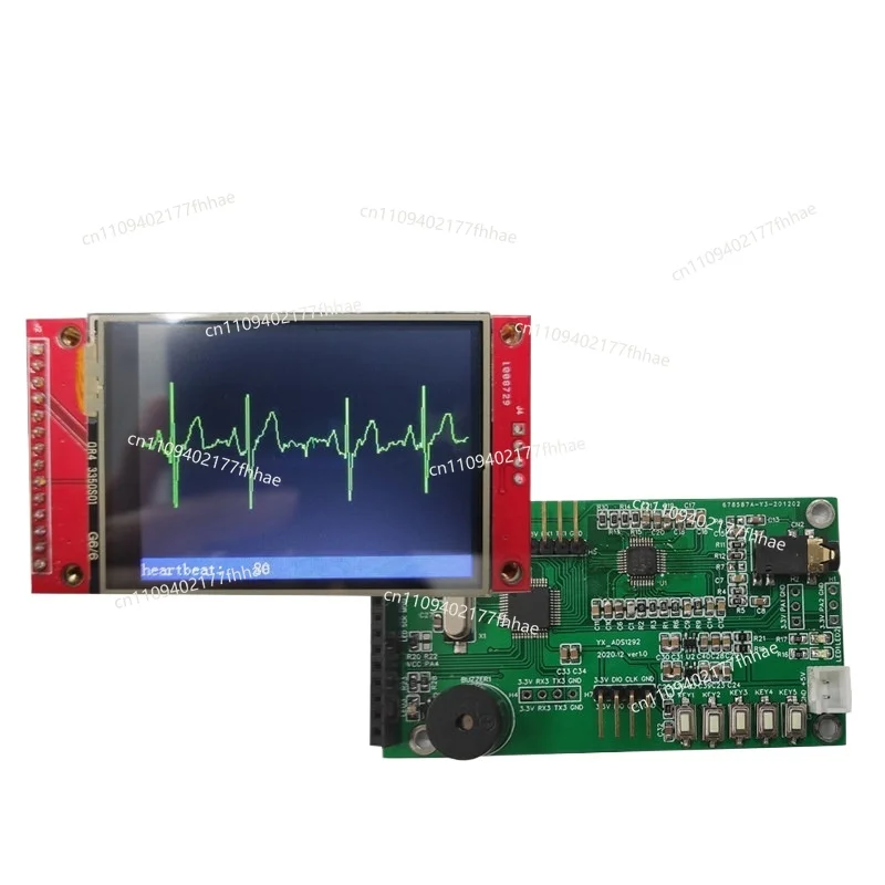 ADS1292 Modul EKG-Überwachung Herzfrequenz Physiologische Messung Puls Herz E-Race Bluetooth Image