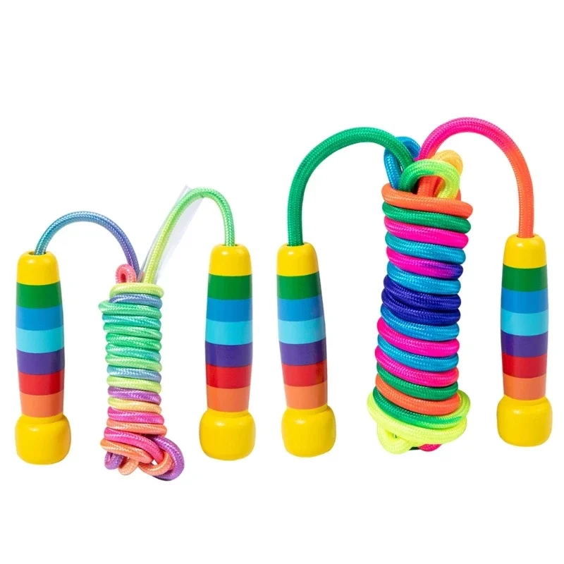 Verstellbares Kinder-Springseil 2,5m/5m mit Griff, langes Seil für Kinder-Fitness und Trainingsgeräte Image