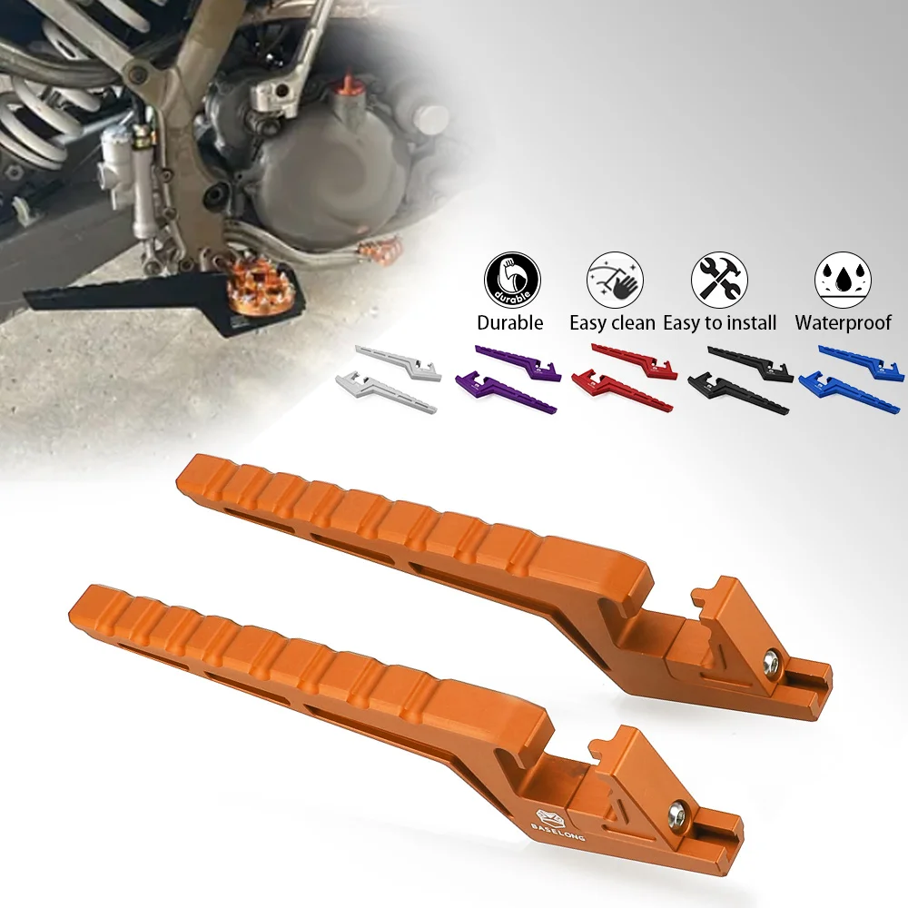 Fußrasten für Husqvarna FE 250/FE 350/FE 450/FE 501 2017-2023 2024 2025 Motorradzubehör Passagierfußrastenverlängerungen Image
