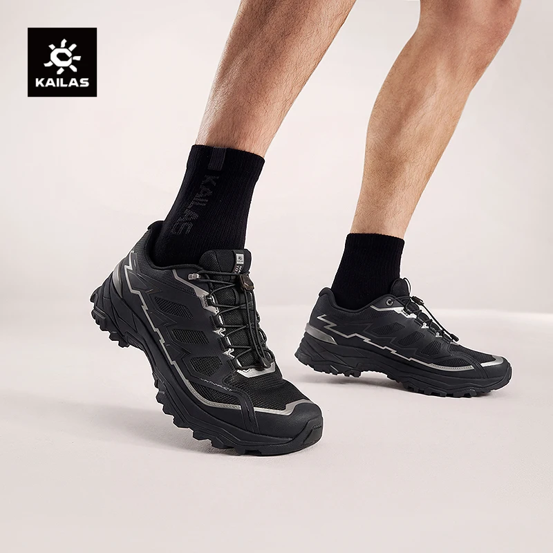KAILAS 2026 Expedition Atmungsaktive Leichte Herren-Outdoor-Wanderschuhe mit Vibram-Sohle und Rutschfestigkeit KS2612126