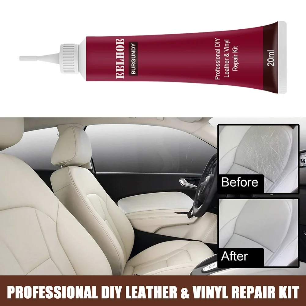 20ml Leder-Reparaturgel für Autositzbezüge – Komplementäre Lederpflegecreme für die Fahrzeugwartung Image