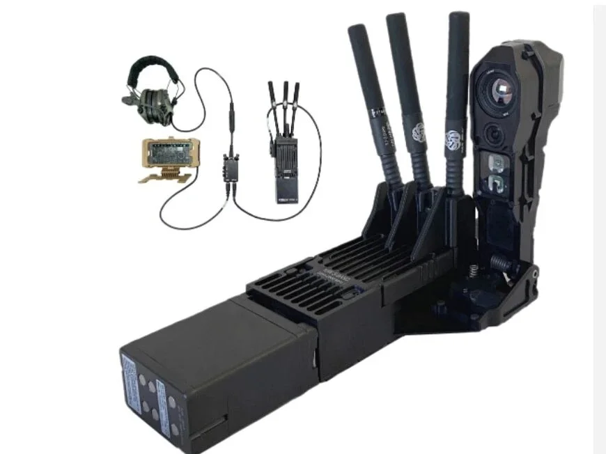 Taktisches Walkie-Talkie-Funkgerät Modell MPU5 DUAL Walkie-Talkie PTT taktischer Kopfhörer Zwei-Wege-Kommunikation Image