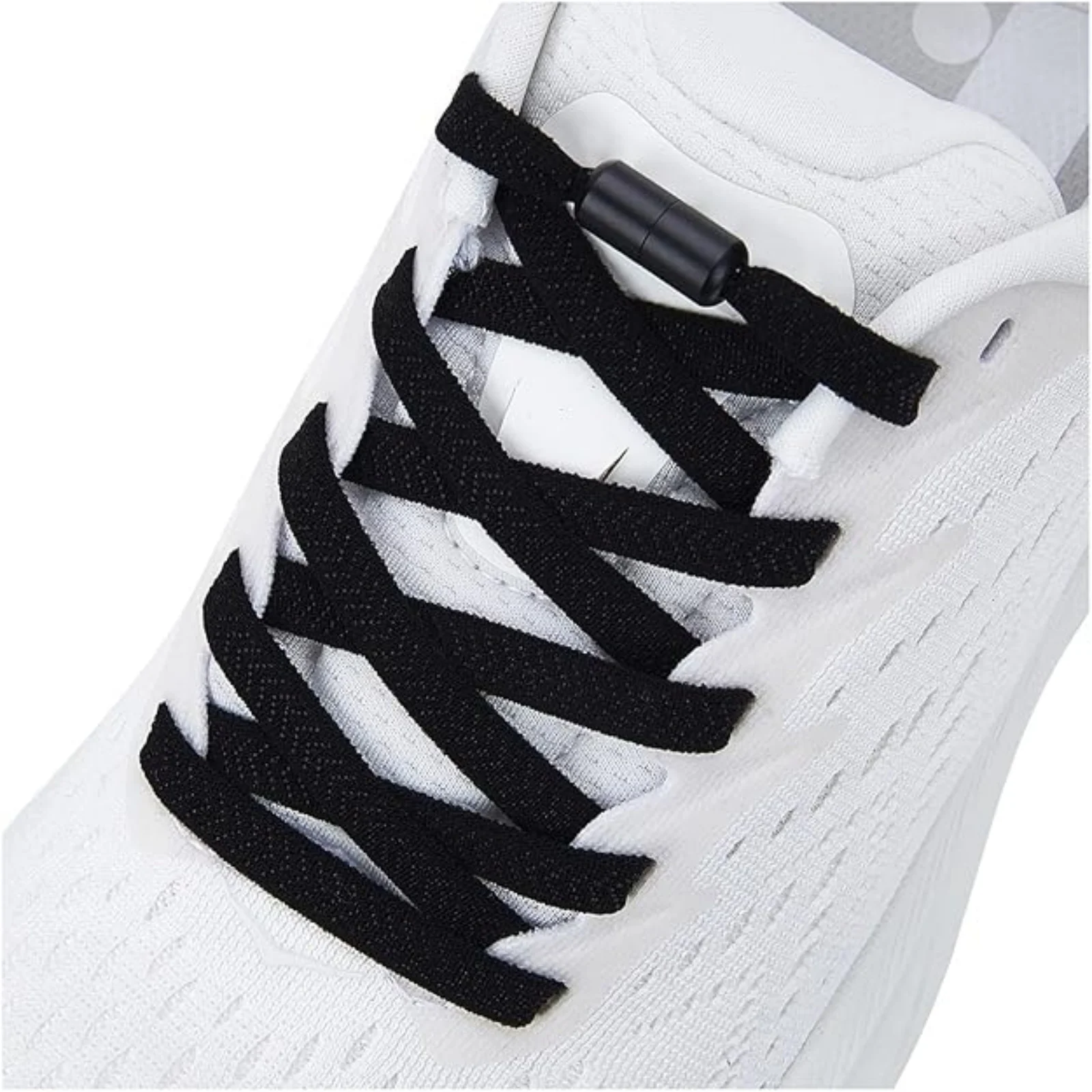 4 Stück Elastische Schnürsenkel, Elastische Schnürsenkel ohne Binden für Sneaker, Einheitsgröße für Erwachsene und Kinderschuhe