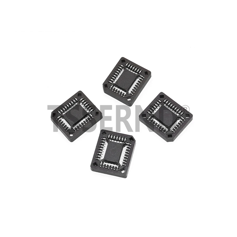 10 Stück PLCC32-SMD IC-Sockel, PLCC32-Sockeladapter, 32-poliger PLCC PLCC-32-Konverter Image