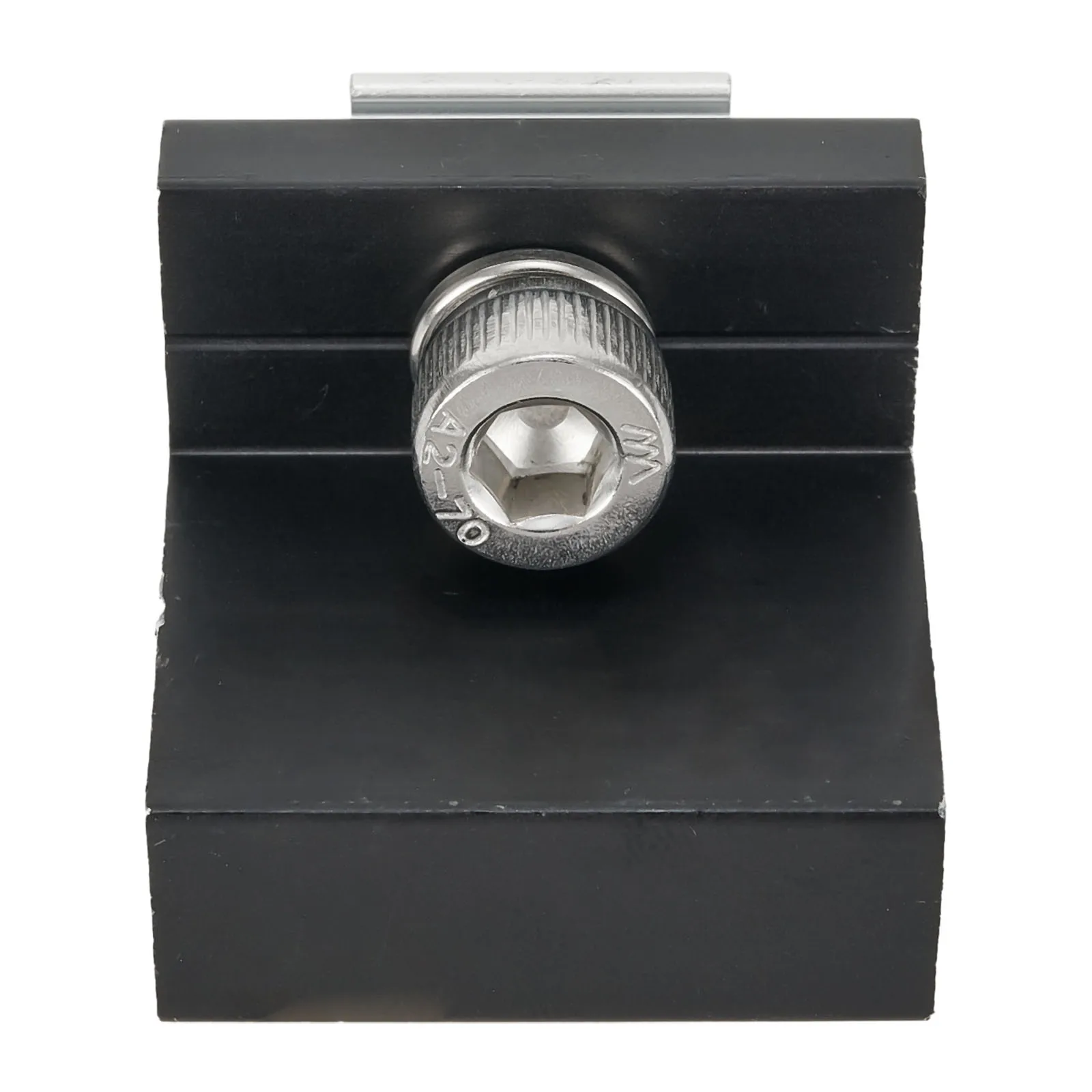 Endklemme und Klemmversammlung zur Sicherung von Solarmodulen mit 30mm oder 35mm Kantenprofilen, Aluminiumlegierung Montagezubehör Image