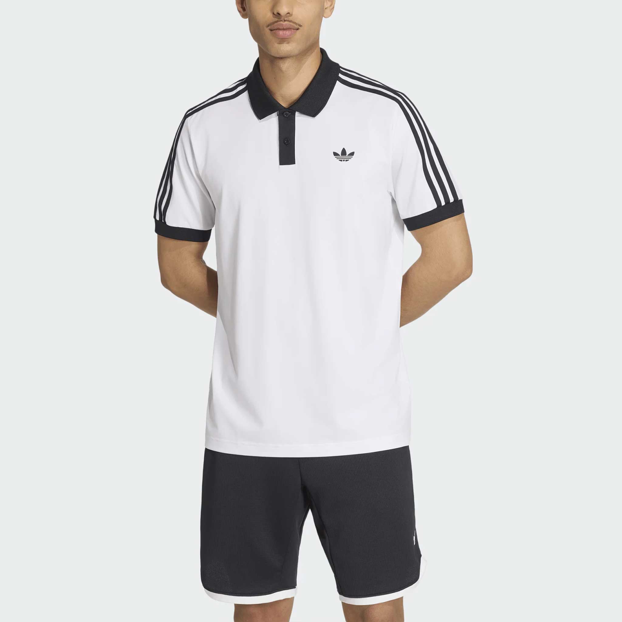 adidas Classics Polo Men's Tennis Apparel White - Adidas