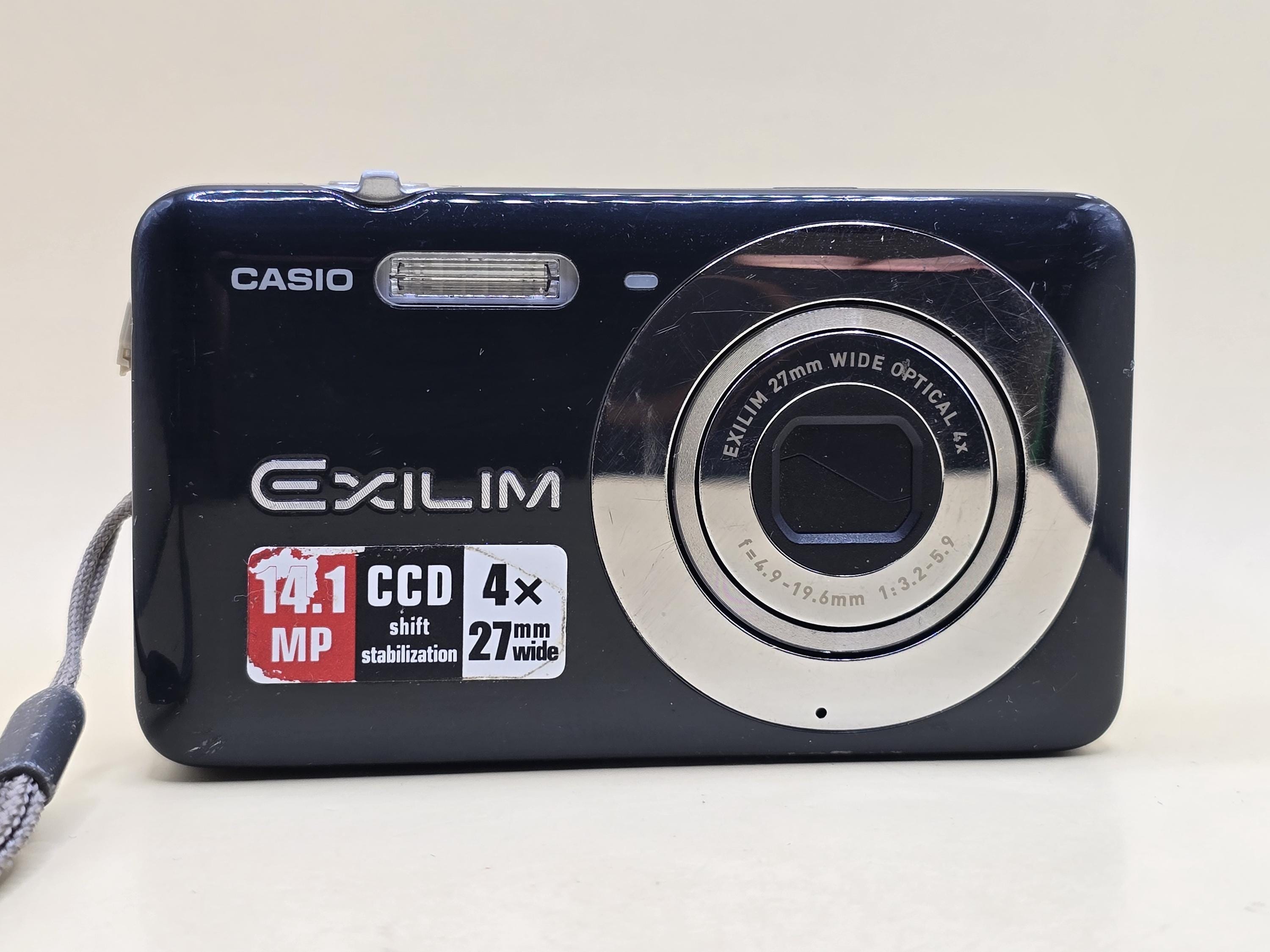 Casio Exilim EX-Z800 Digitalkamera, Schwarz, 14,1 MP CCD, Y2K-kompatibel, getestet