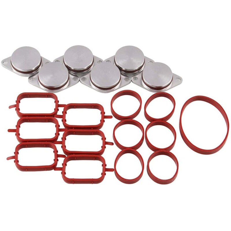 Kit Di 6 Tappi Per Valvola Di Annullamento Della Galleria Di Aspirazione Dell'aria Da 33 Mm Per Motore Bmw M57