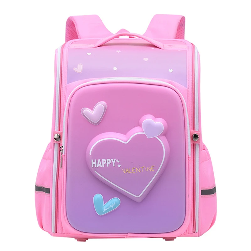 Sacs d'école Orth4WD pour filles et garçons, sacs à dos de dinosaure de dessin animé pour enfants, sac d'école étanche, haute capacité, mignon, nouveau, 3D, grade 1-6