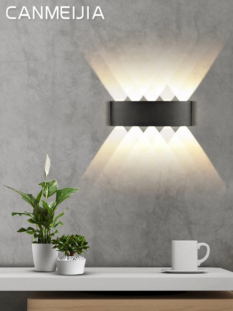 Wand leuchte LED wasserdicht Outdoor Wohnkultur Lampe Leuchte Beleuchtung Außen leuchte Innen garten LED Lampe Innen Wand anwenden