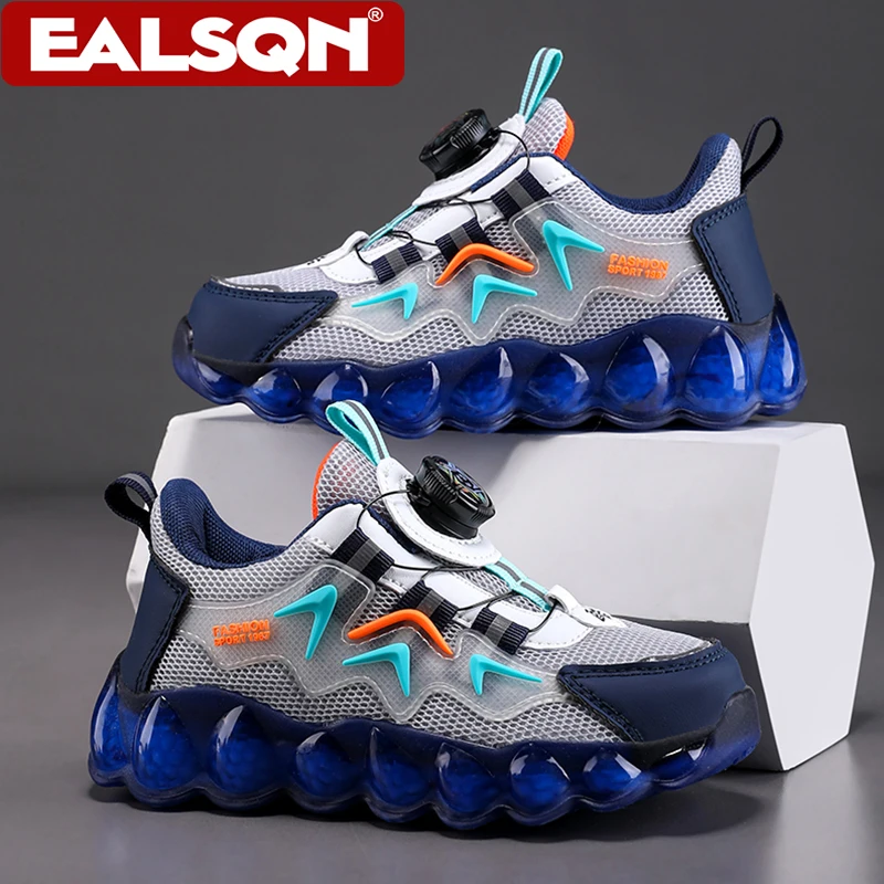 Sommer-Sneaker für Kinder, Jungen, atmungsaktives Mesh, Freizeitschuhe für Kinder, rutschfest, für Outdoor-Sport, Tennis, Größe 28–39