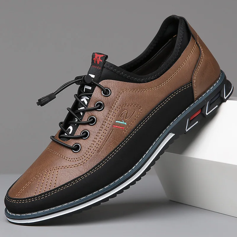 Große Größen Herren Casual Neue Business Casual Boardschuhe Rutschfeste Bequeme Export-Herrenschuhe-1981
