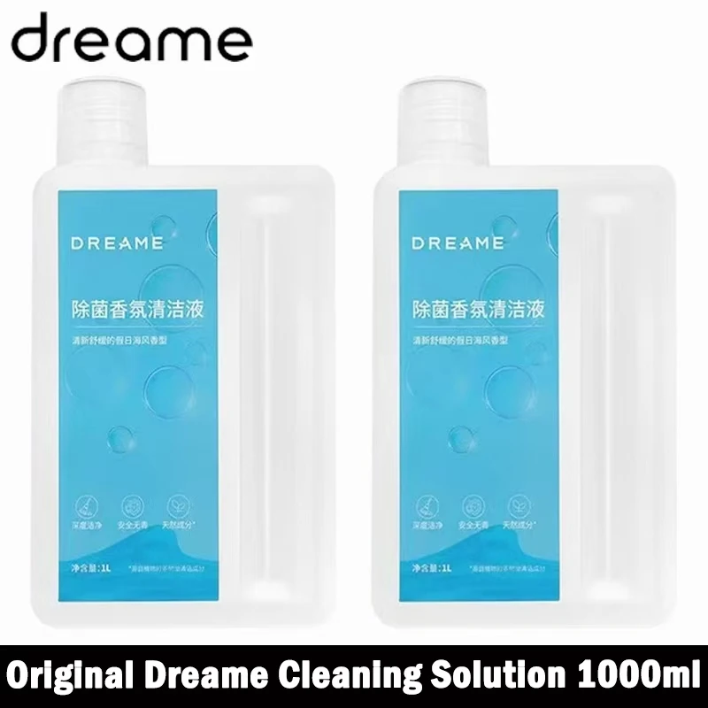 Original Dreame Reinigungslösung 1L für X40 Ultra / L40 Ultra / X50 Ultra / L10s Pro Ultra Komplette Reinigungsflüssigkeit Zubehör Image