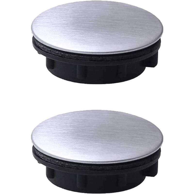 2 Pezzi Striscia Copriforo Per Rubinetto In Acciaio Inox, Tappo Per Foro Rubinetto, Piastra Di Copertura Per Foro Lavello Per Bagno E Cucina (foro Di Installazione Per 1,2-1,6 Pollici/31-40 Mm)...-cre
