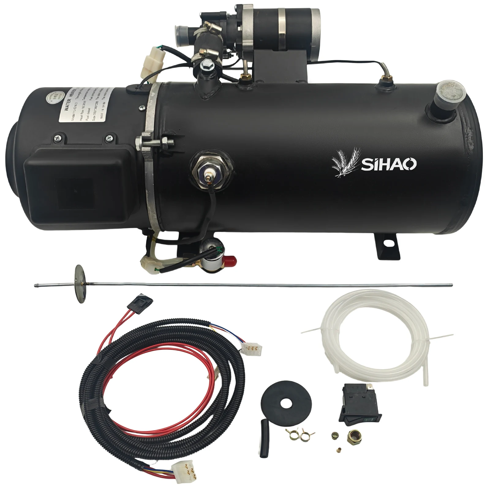 SIHAO 16,3KW/5KW Flüssigkeitsheizung – Zusatz- und Standheizung für Schnelleren Motorstart, Kabinenwärmung & Frostschutz für Fenster Image